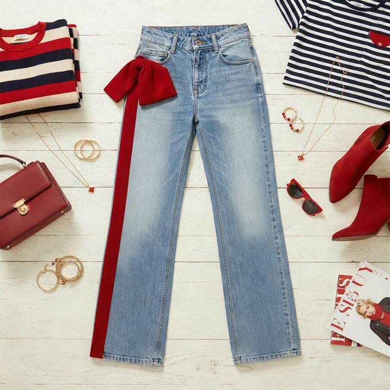 Women'S Fashion Trends Fall 2025 - بنطلون جينز نسائي أنيق للخروج خريف
