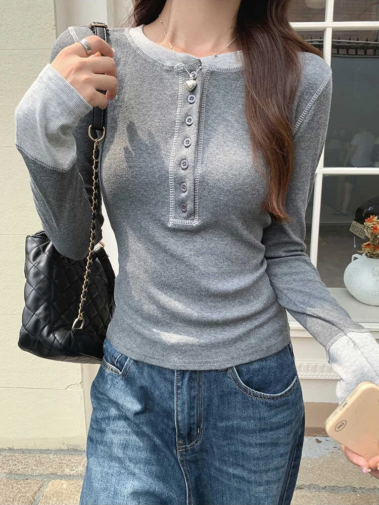 Women'S Fashion For 2025 - تي شيرت Y2K بتصميم مرقع 2025،