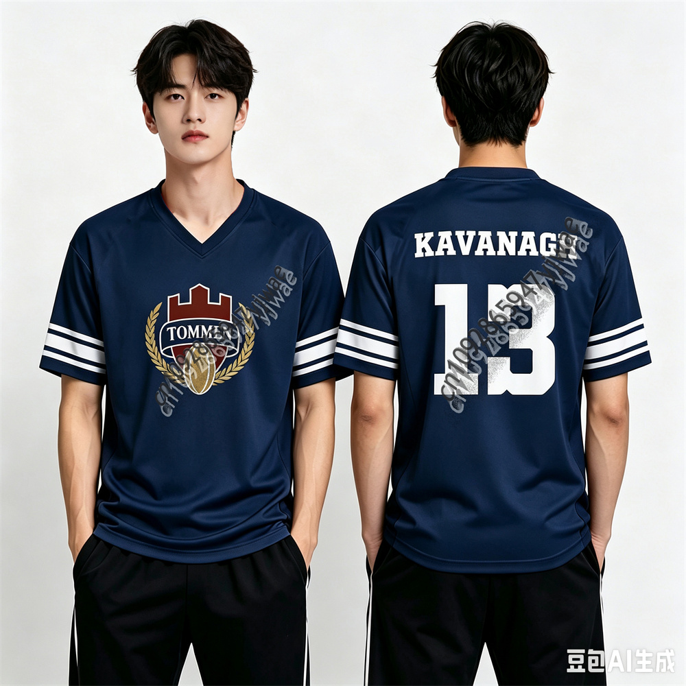 Women'S Fashion Rugby Shirt - تي شيرت Boys Of Tommen Series