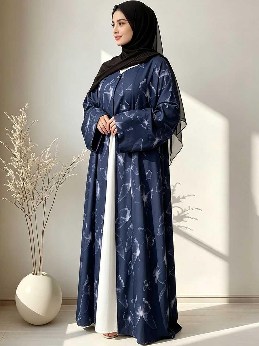 Turkey Women Fashion - عباية إسلامية عصرية جديدة رائجة للشرق