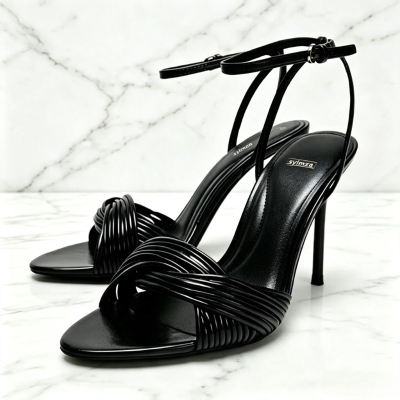صنادل نسائية أنيقة بكعب عالٍ م - مراجعة Women'S Fashion Brand Shoes وسعره