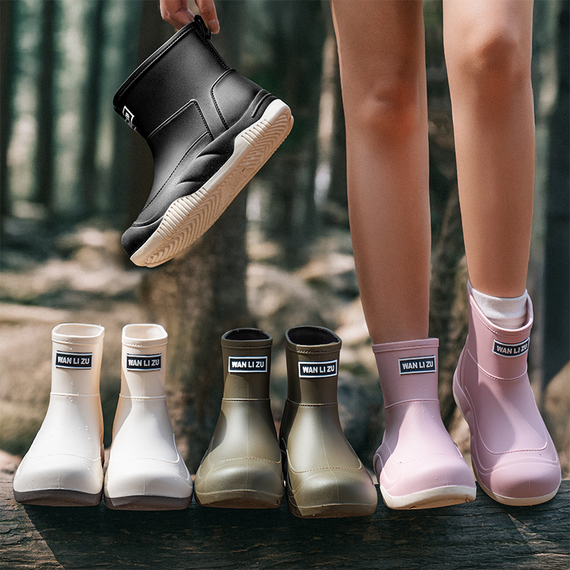أحذية مطر عصرية للنساء، أحذية  - مراجعة Women'S Fashion Hiking Boots وسعره