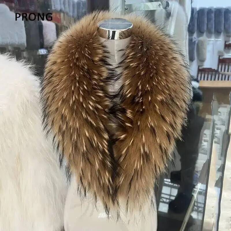 طوق فراء راكون طبيعي للنساء ،  - مراجعة Women'S Fashion Quilted Jacket وسعره