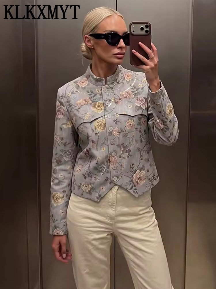 جاكيت بليزر نسائي KLKXMYT جديد - مراجعة Women'S Fashion Quilted Jacket وسعره