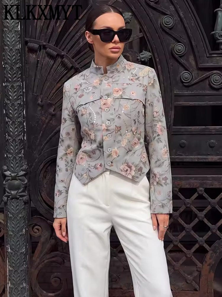 جاكيت بليزر نسائي KLKXMYT جديد - مراجعة Women'S Fashion Quilted Jacket وسعره