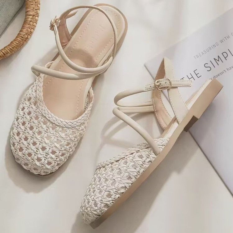 صنادل نسائية على الطراز الفرنس - مراجعة Women'S Fashion Sandals وسعره