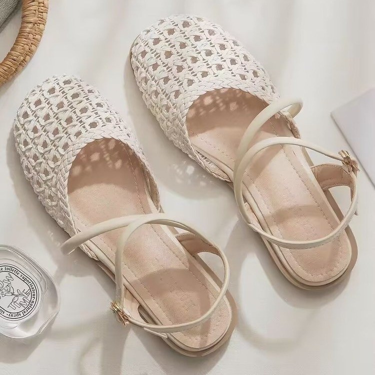 صنادل نسائية على الطراز الفرنس - مراجعة Women'S Fashion Sandals وسعره