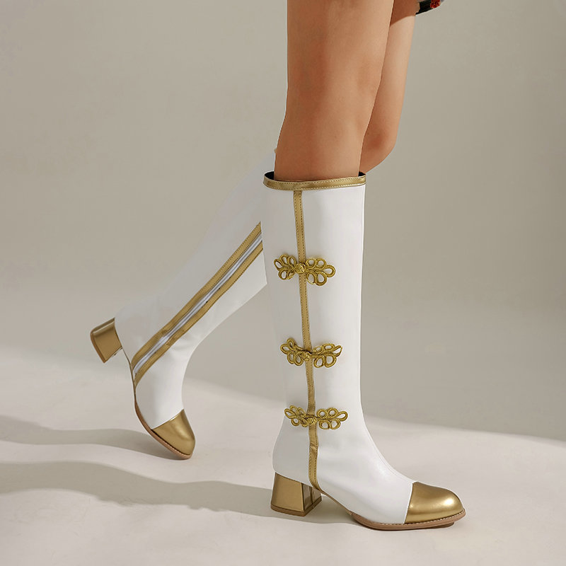 كبيرة الحجم موضة حذاء برقبة لل - مراجعة Winter Fashion Women Boots وسعره