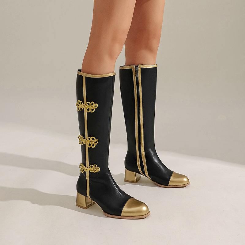 كبيرة الحجم موضة حذاء برقبة لل - مراجعة Winter Fashion Women Boots وسعره