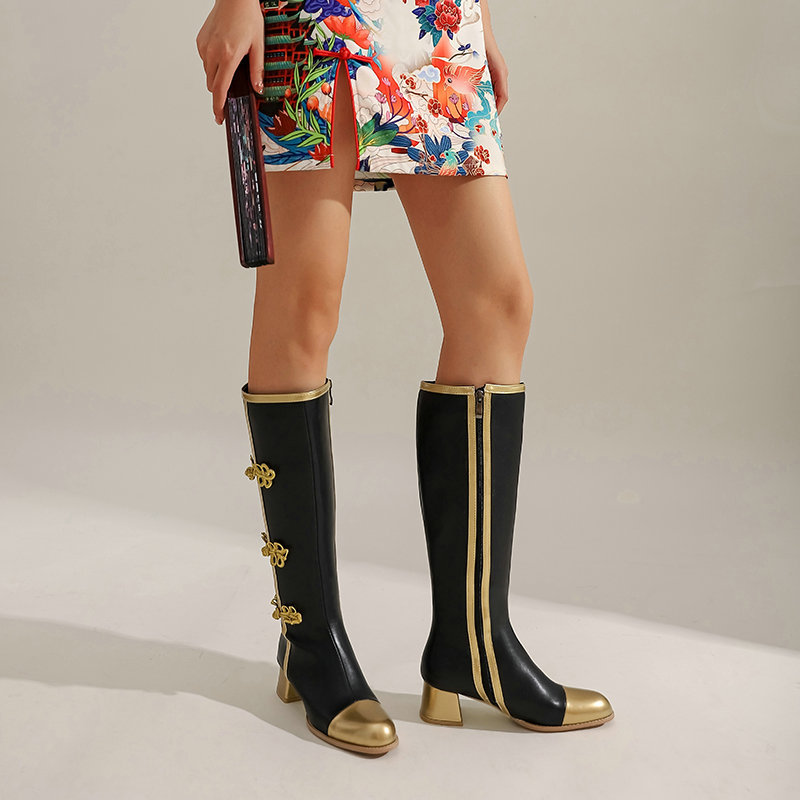 كبيرة الحجم موضة حذاء برقبة لل - مراجعة Winter Fashion Women Boots وسعره