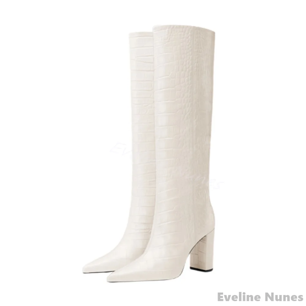 الفاخرة التمساح نمط أحذية النس - مراجعة Winter Fashion Women Boots وسعره