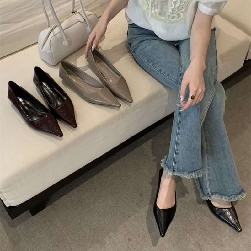 أحذية نسائية صيفية بمقدمة مدبب - مراجعة Women'S Fashion Sandals وسعره
