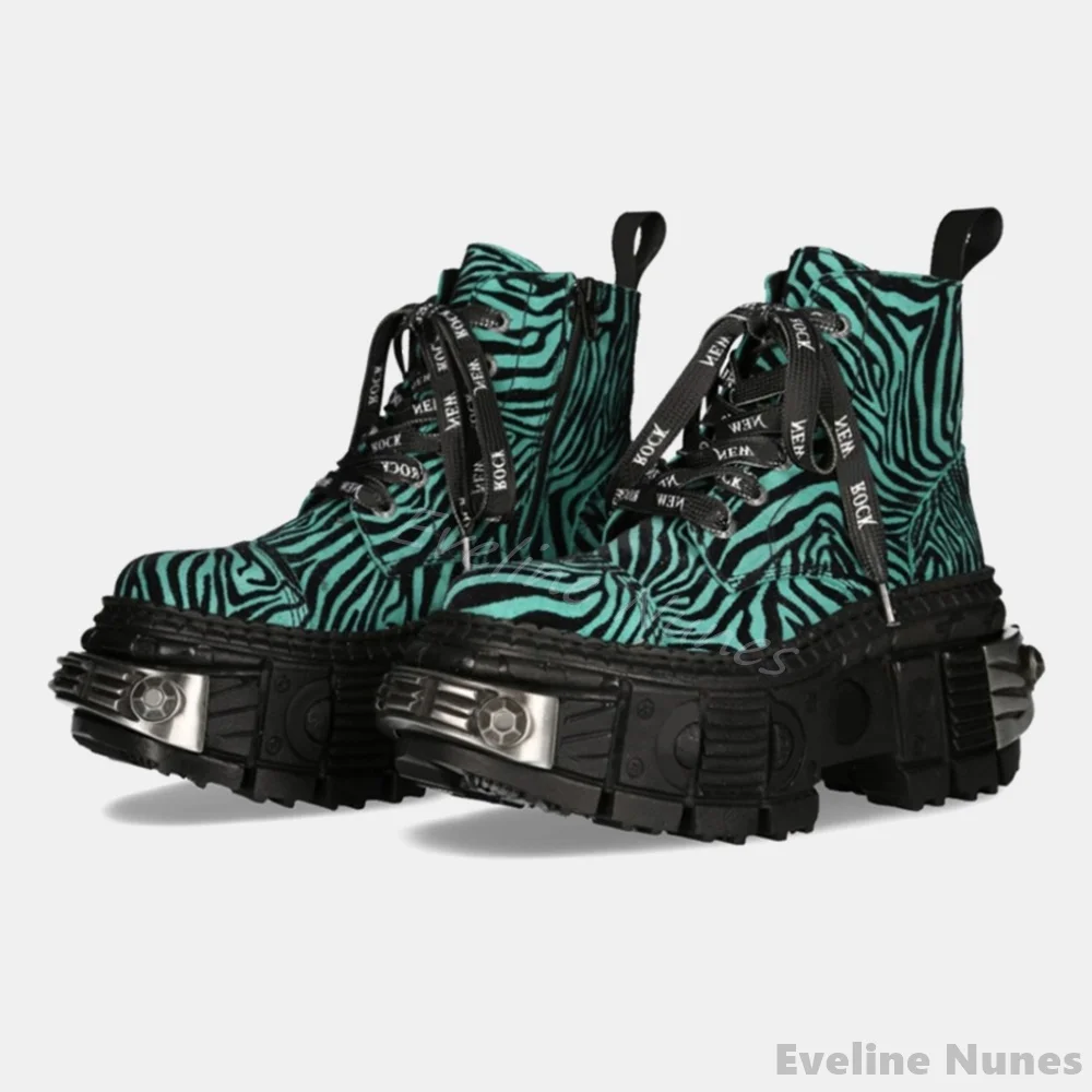 الرجعية التباين اللون ليوبارد  - مراجعة Winter Fashion Women Boots وسعره