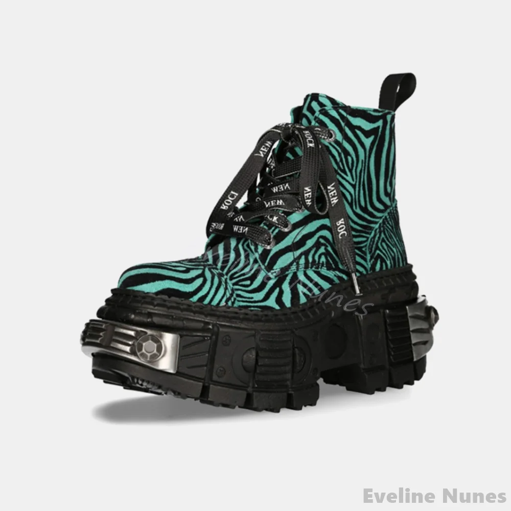 الرجعية التباين اللون ليوبارد  - مراجعة Winter Fashion Women Boots وسعره