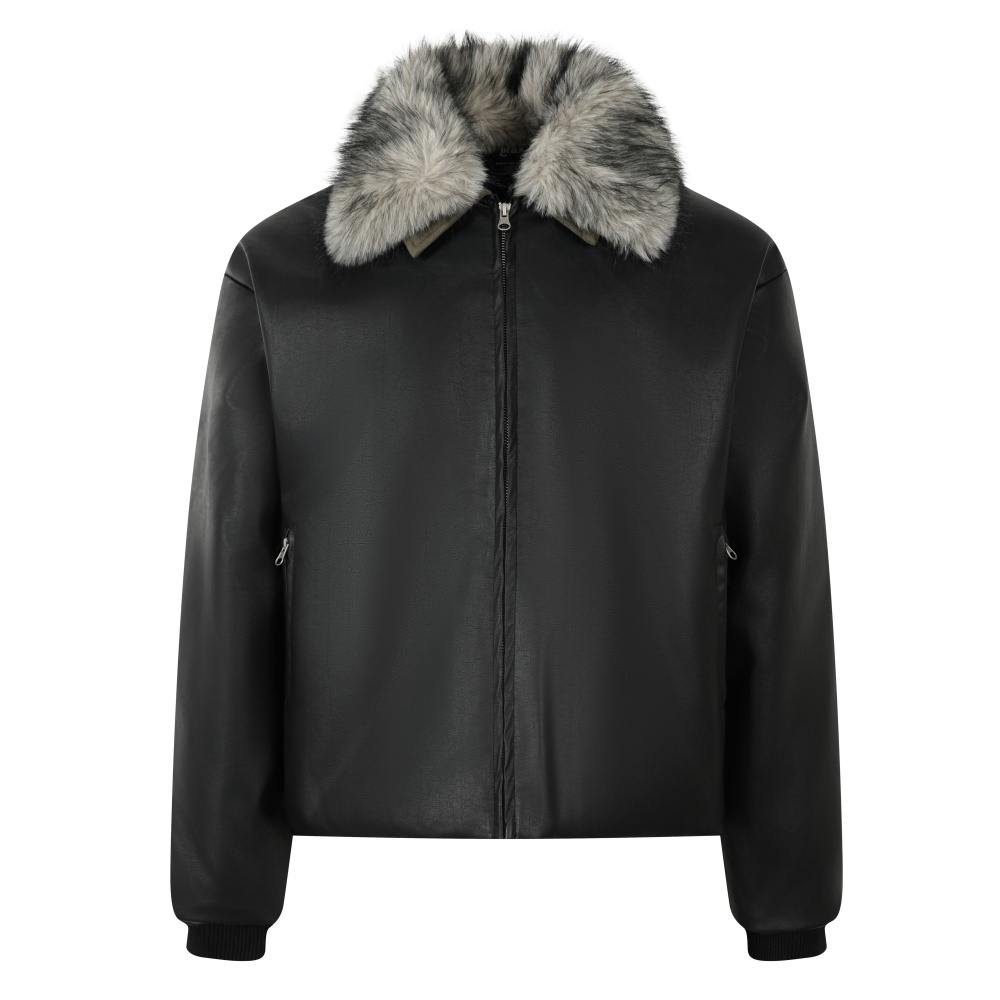 سترة جلدية نسائية مع ياقة من ا - مراجعة Women'S Fashion Quilted Jacket وسعره
