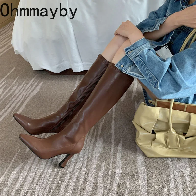أحذية طويلة شتوية للسيدات بكعب - مراجعة Winter Fashion Women Boots وسعره