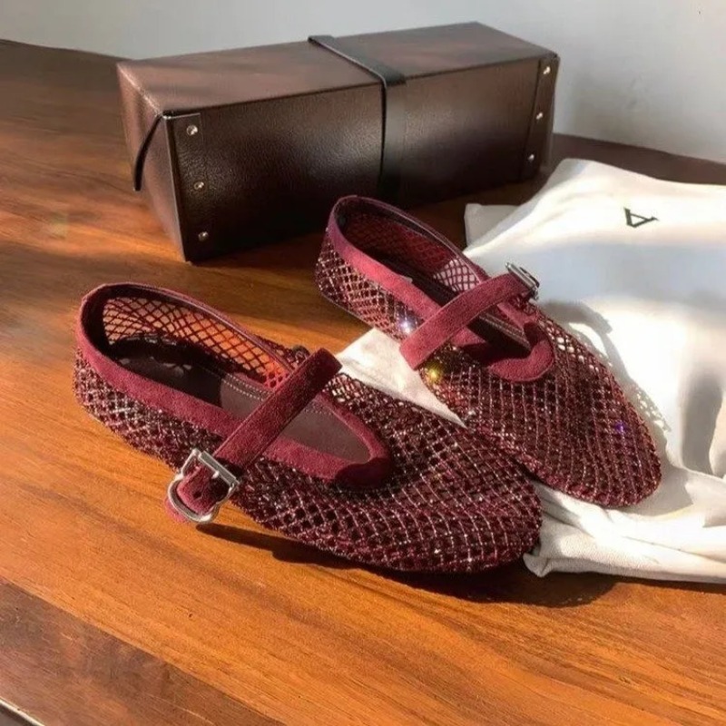 صنادل باوتو نسائية مرصعة بالأح - مراجعة Women'S Fashion Sandals وسعره