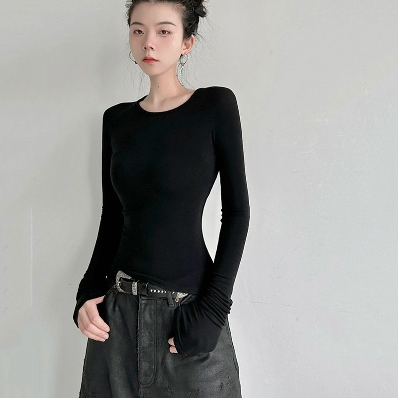 Gidyq-تي شيرت ضيق مطبوع على شك - مراجعة Women Fashion Usa وسعره