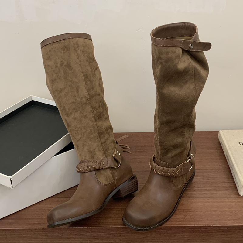 أحذية نسائية طويلة حتى الركبة  - مراجعة Winter Fashion Women Boots وسعره