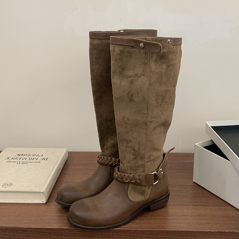 أحذية نسائية طويلة حتى الركبة  - مراجعة Winter Fashion Women Boots وسعره