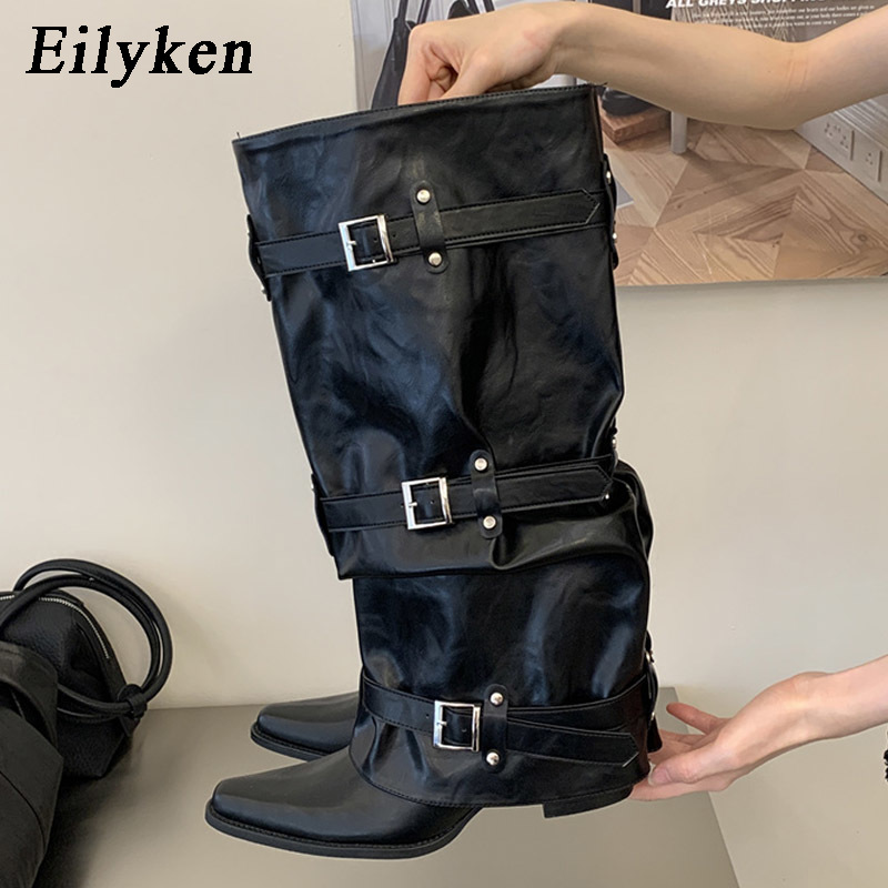 أحذية نسائية طويلة حتى الركبة  - مراجعة Winter Fashion Women Boots وسعره