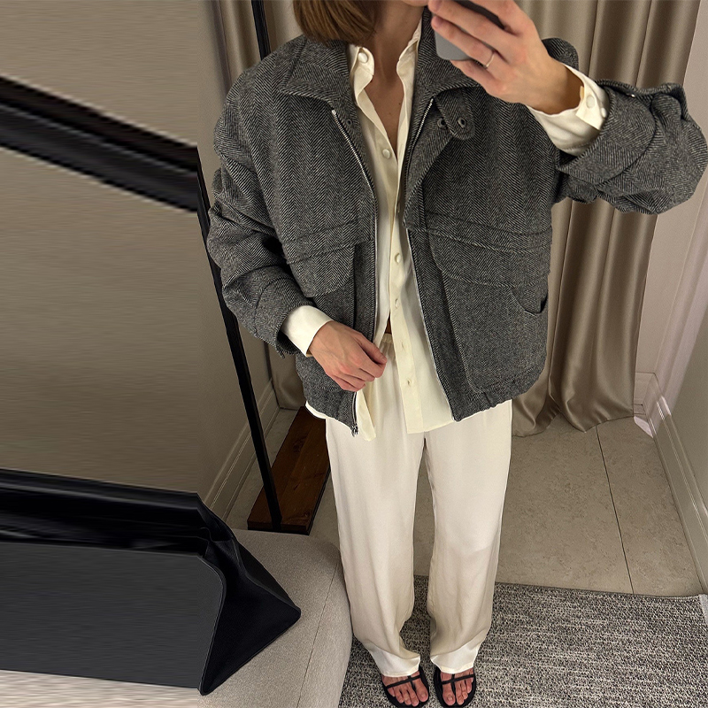 معطف أنيق أنيق بياقة واقفة فضف - مراجعة Women'S Fashion Trends Fall 2025 وسعره